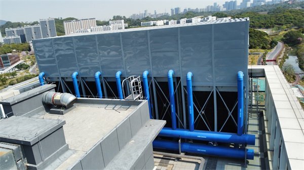 南方科技大学理学院冷却塔屋面降噪整体效果