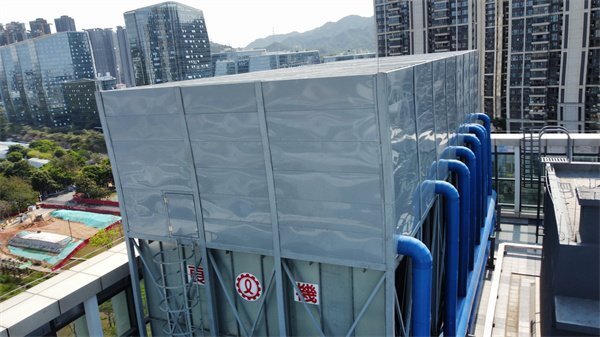 南方科技大学理学院冷却塔屋面降噪整体效果